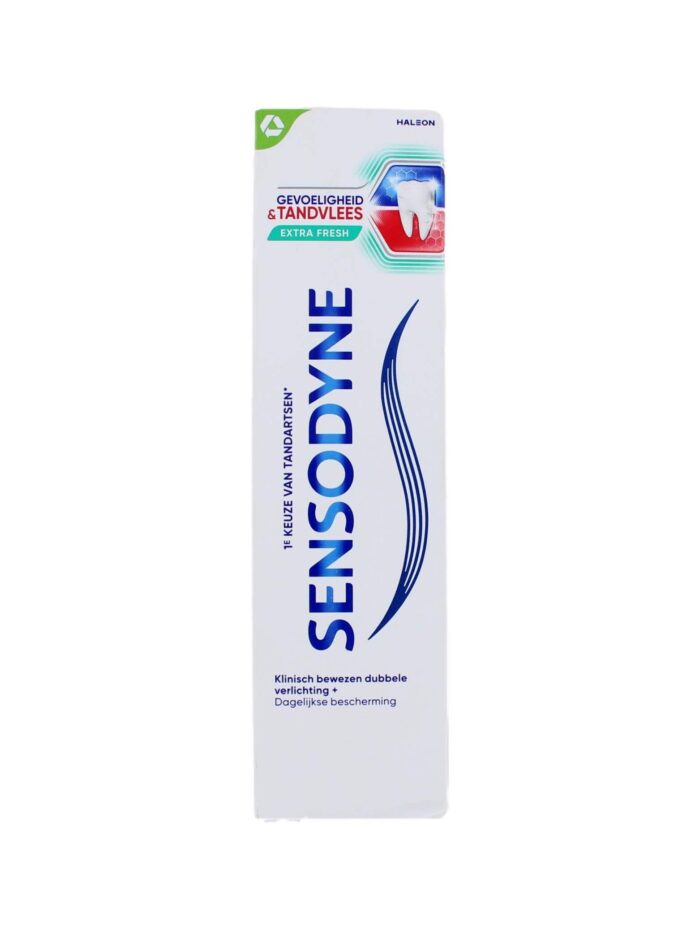 Sensodyne Tandpasta Gevoeligheid & Tandvlees Extra Fresh, 75 ml