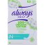 Always Inlegkruisjes Organic Cotton Normal, 38 Stuks