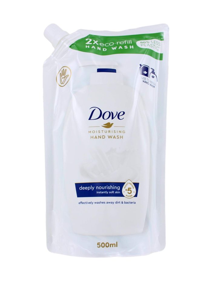 Dove Handzeep Navulling Deeply Nourishing, 500 ml