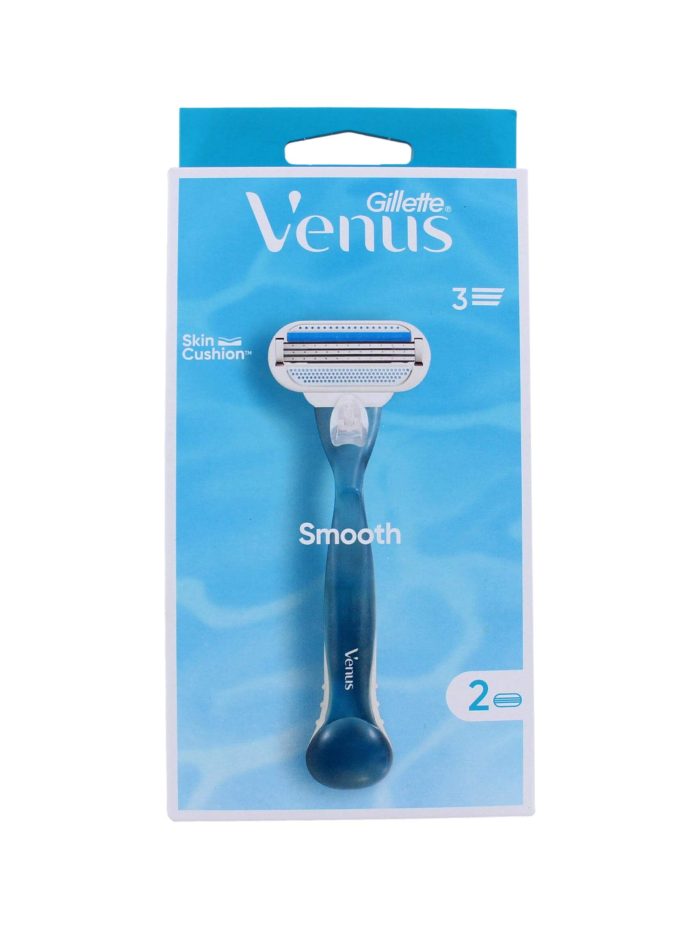 Gillette Venus Houder Smooth + 2 Mesjes