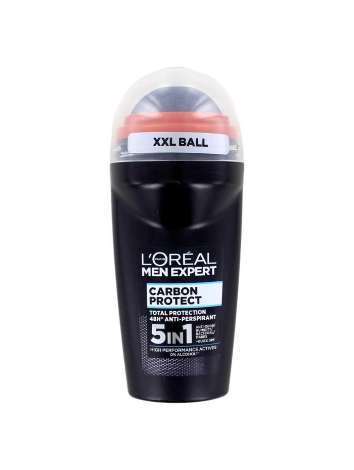 L'Oreal Men Expert Deodorant Roller Carbon Protect, 50 ml