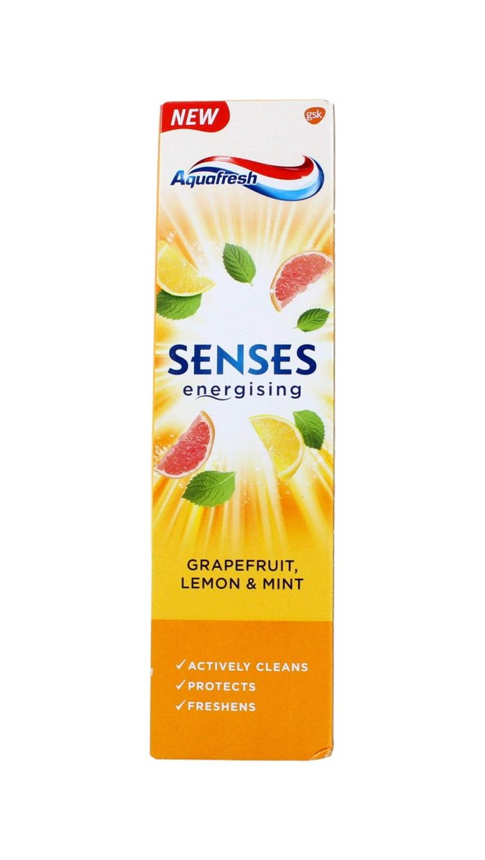 Aquafresh Tandpasta Senses Energising, 75 ml
