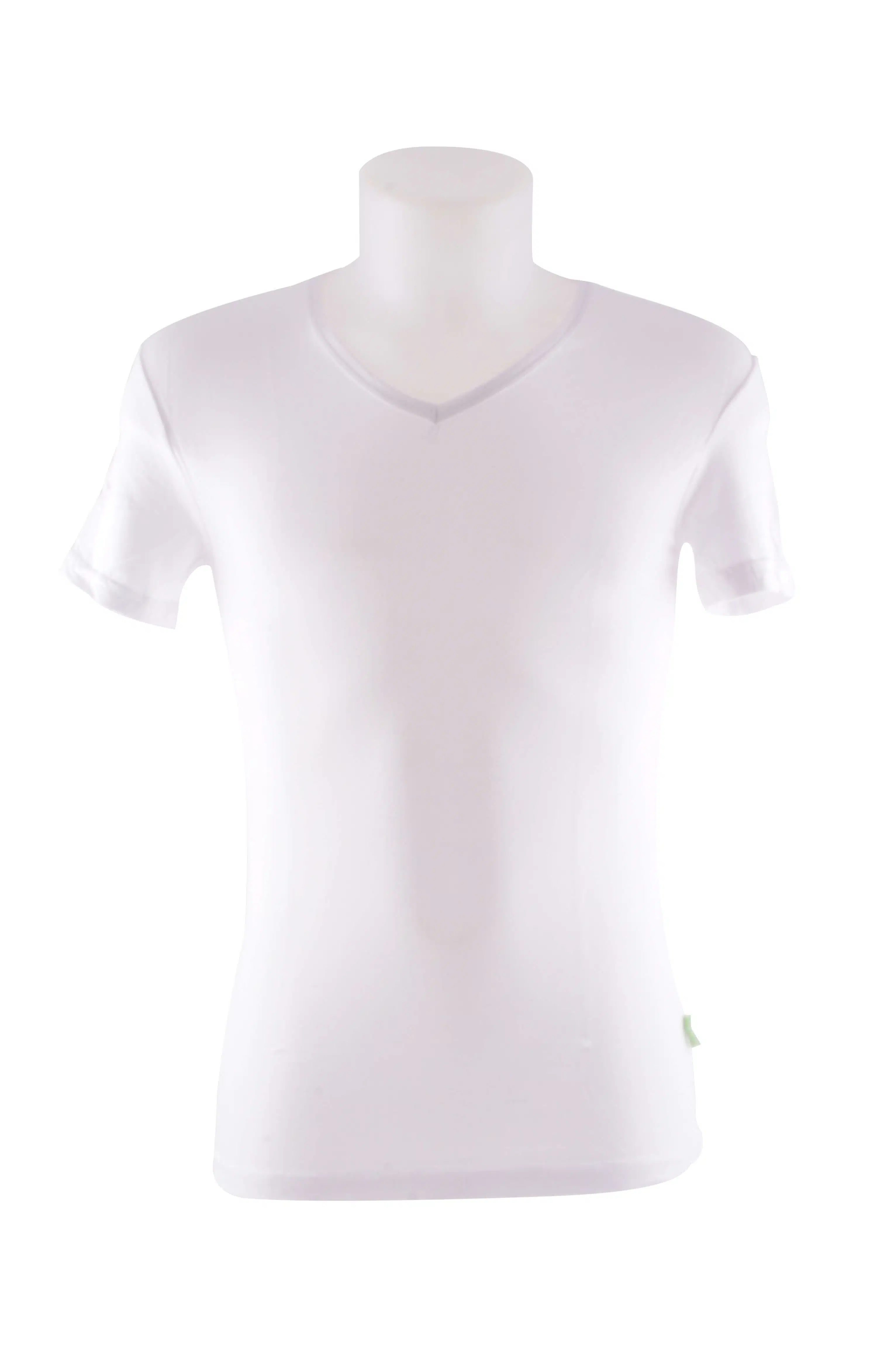 Boru Bamboo T-Shirt V-Hals Wit