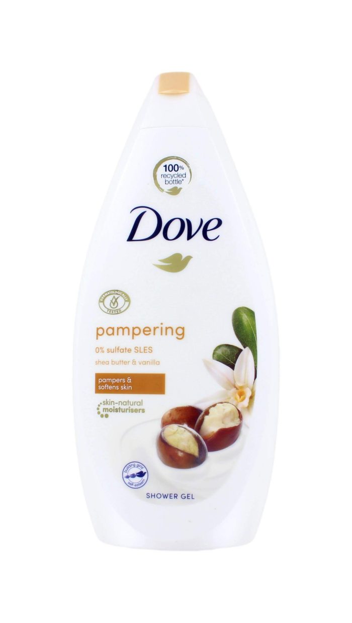 Dove Douchegel Pampering Shea Butter Vanillia, 500 ml