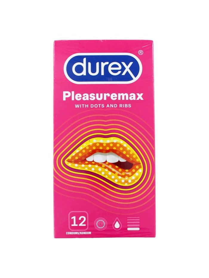 Durex Condooms Pleasuremax, 12 Stuks