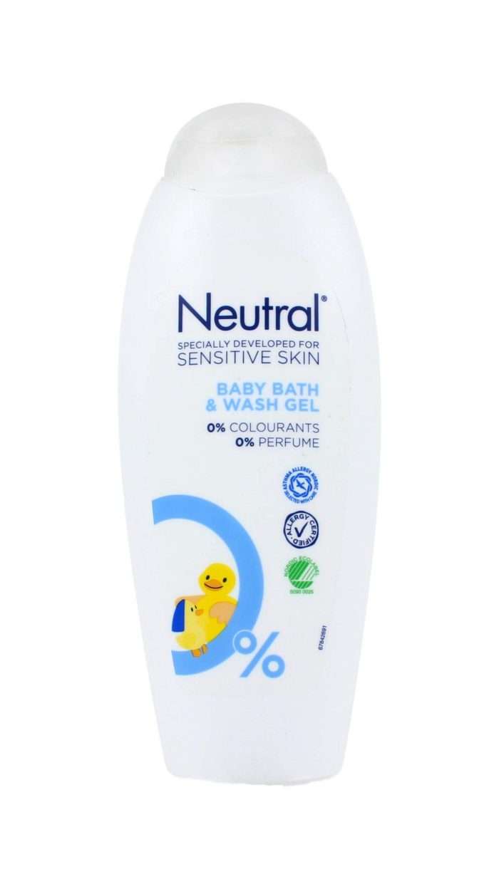 Neutral Baby Bad & Douchegel 0%, 250 ml