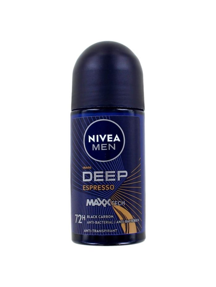 Nivea Men Deodorant Roller Deep Espresso, 50 ml