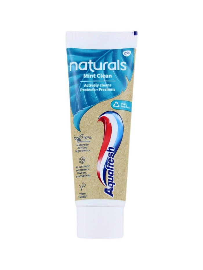 Aquafresh Tandpasta Naturals Mint Clean, 75 ml