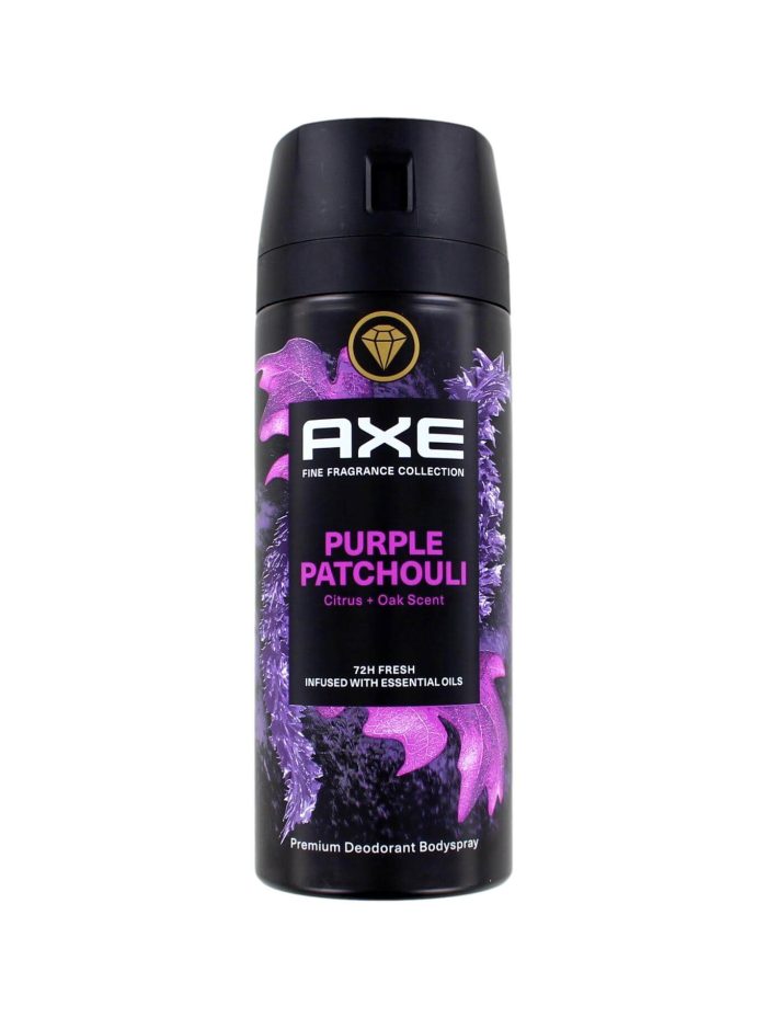 Axe Deodorant Spray Purple Patchouli, 150 ml