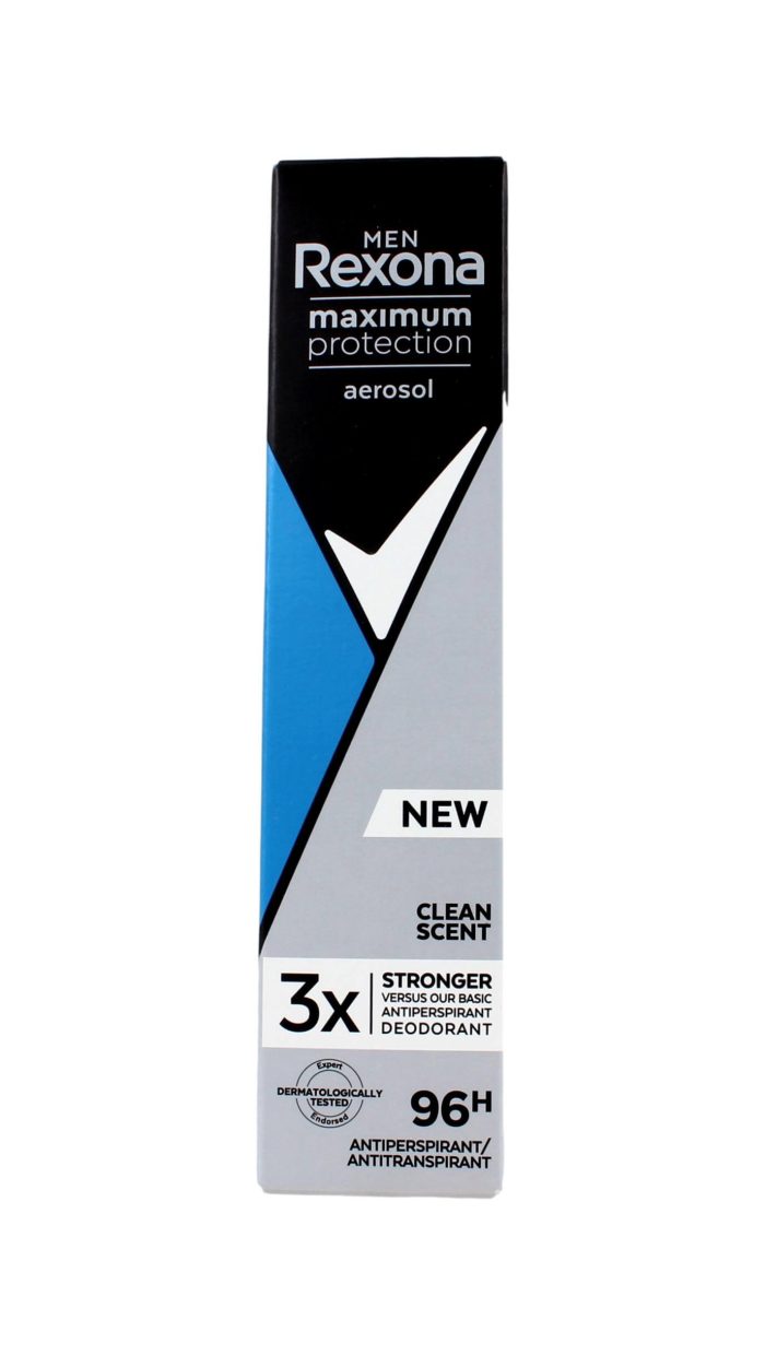 Rexona Men Deodorant Spray Maximum Protection Clean Scent, 100 ml