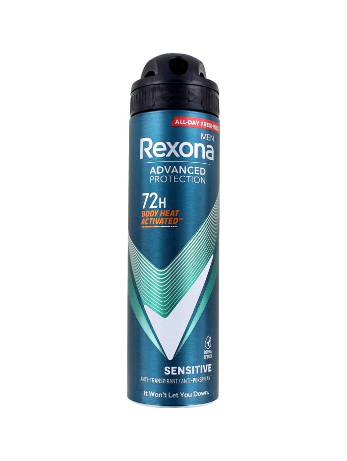 Rexona Men Deodorant Spray Sensitive, 150 ml