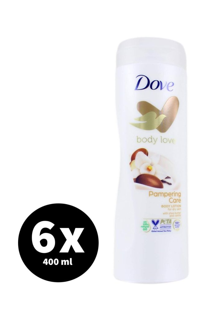 Dove Bodylotion Pampering Care 6 x 400 ml