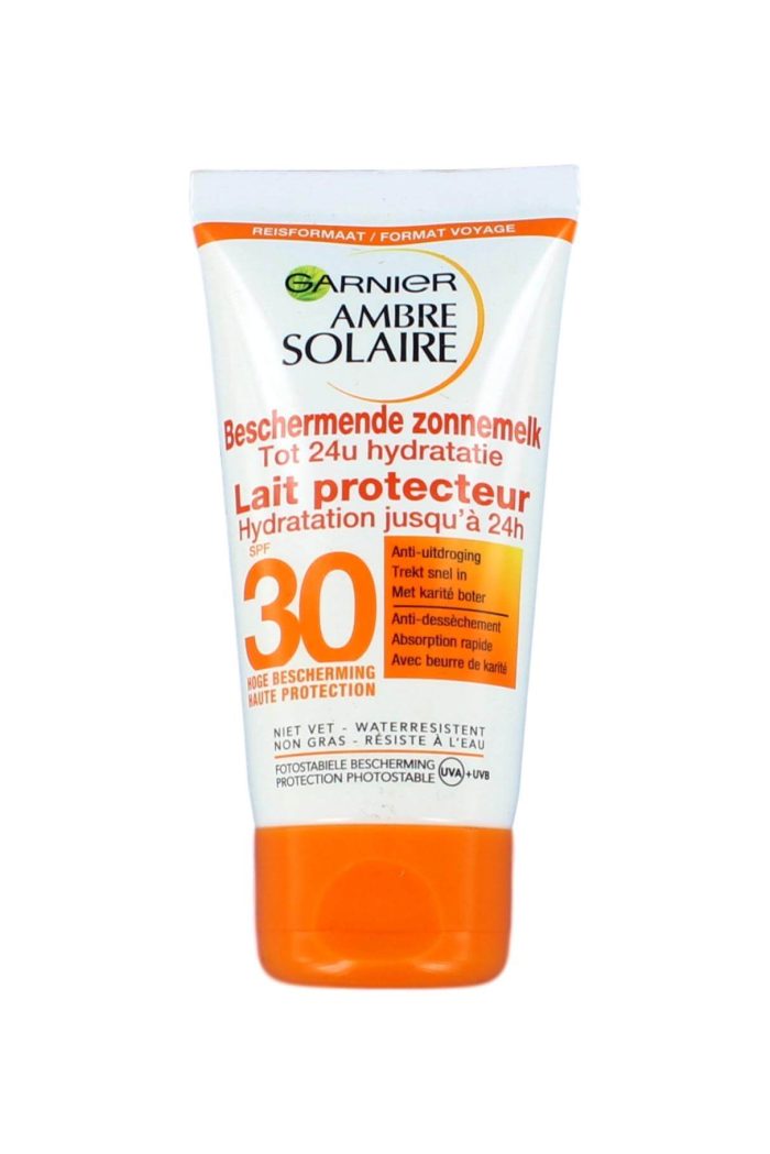 Garnier Ambre Solaire Zonnemelk Factor 30, 50 ml