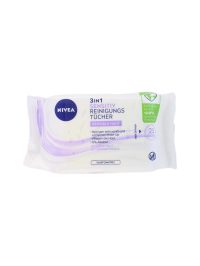 Nivea Reinigingsdoekjes 3in1 Sensitive, 25 Stuks