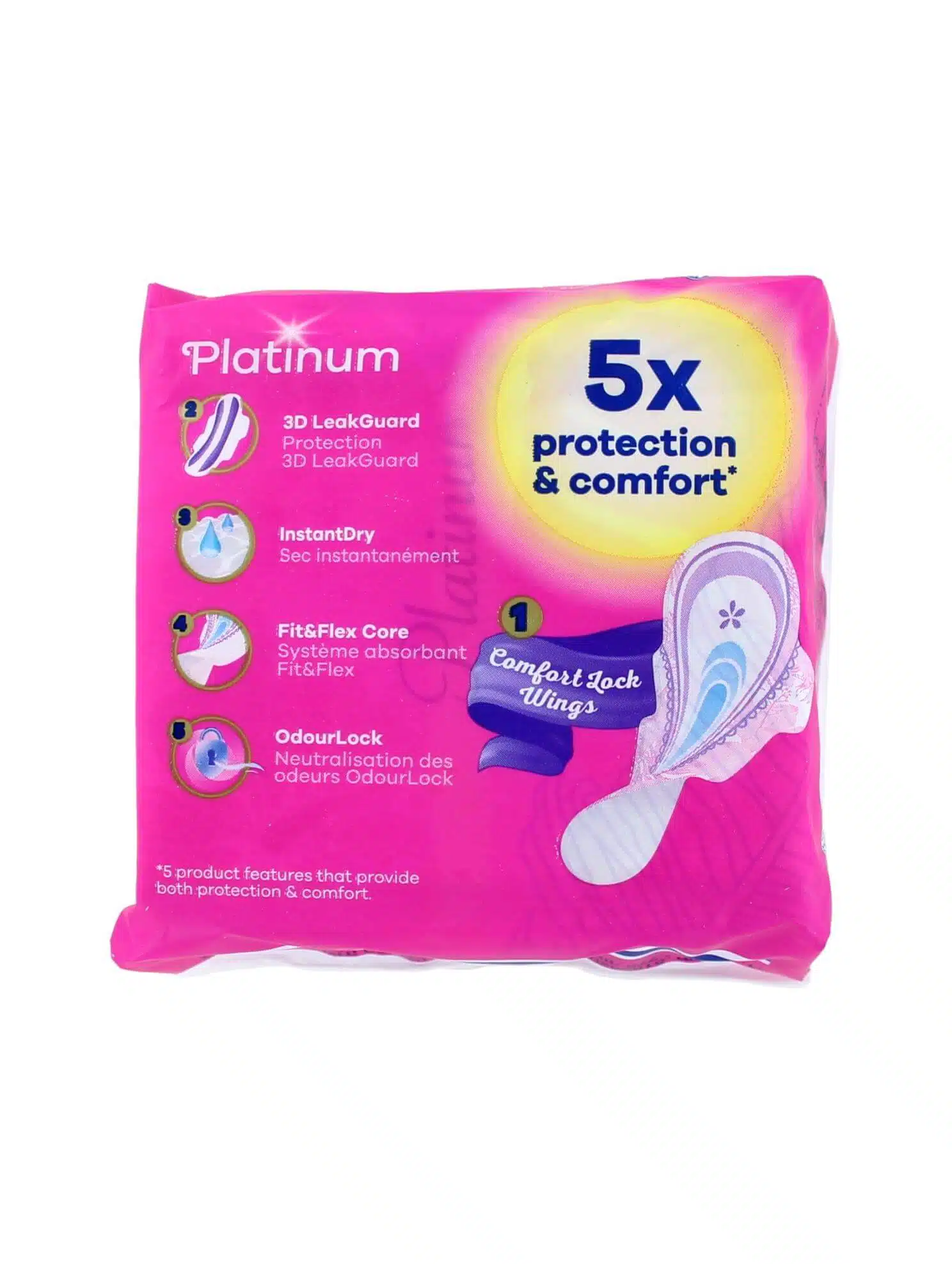 Always Maandverband Met Vleugels Platinum Size 1, 12 Stuks