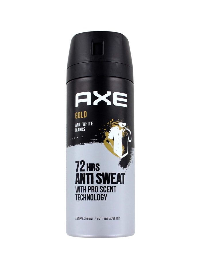 Axe Deodorant Spray Gold, 150 ml