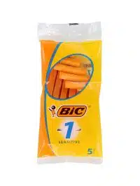 Bic 1 Wegwerpscheermesjes Sensitive, 5 Stuks