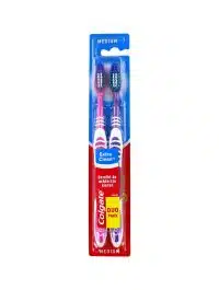 Colgate Tandenborstel Extra Clean Medium, 2 Stuks