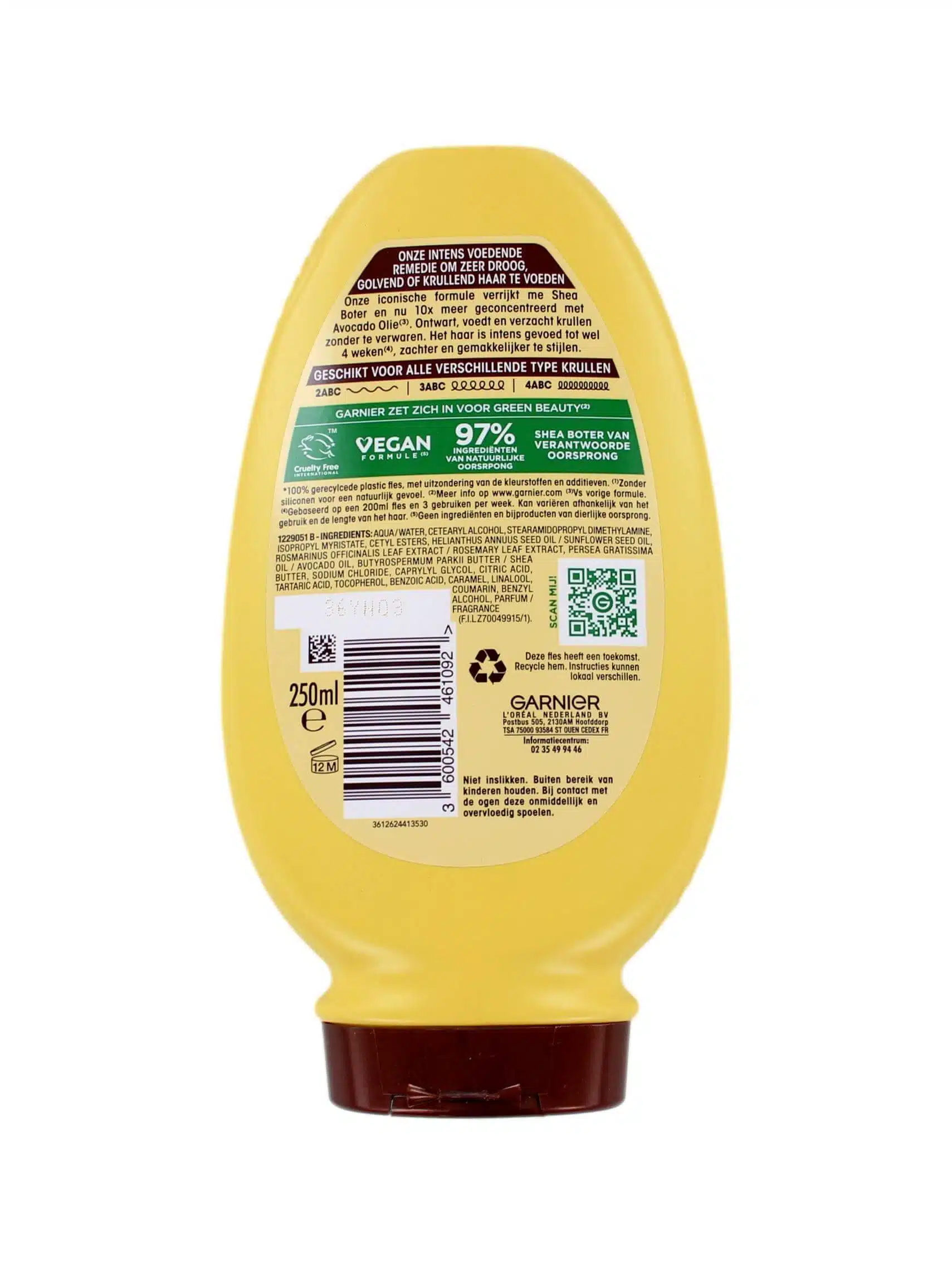 Garnier Loving Blends Conditioner Avocado Olie & Shea Boter, 250 ml