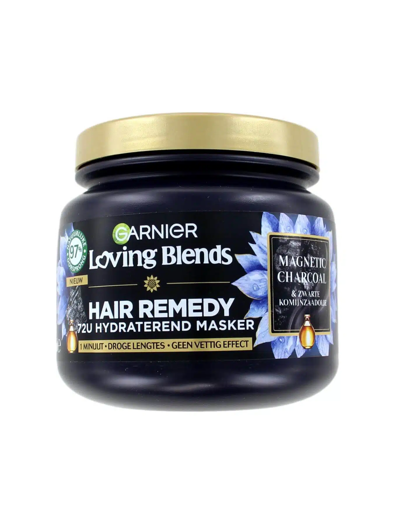 Garnier Loving Blends Haarmasker Magnetic Charcoal, 340 ml