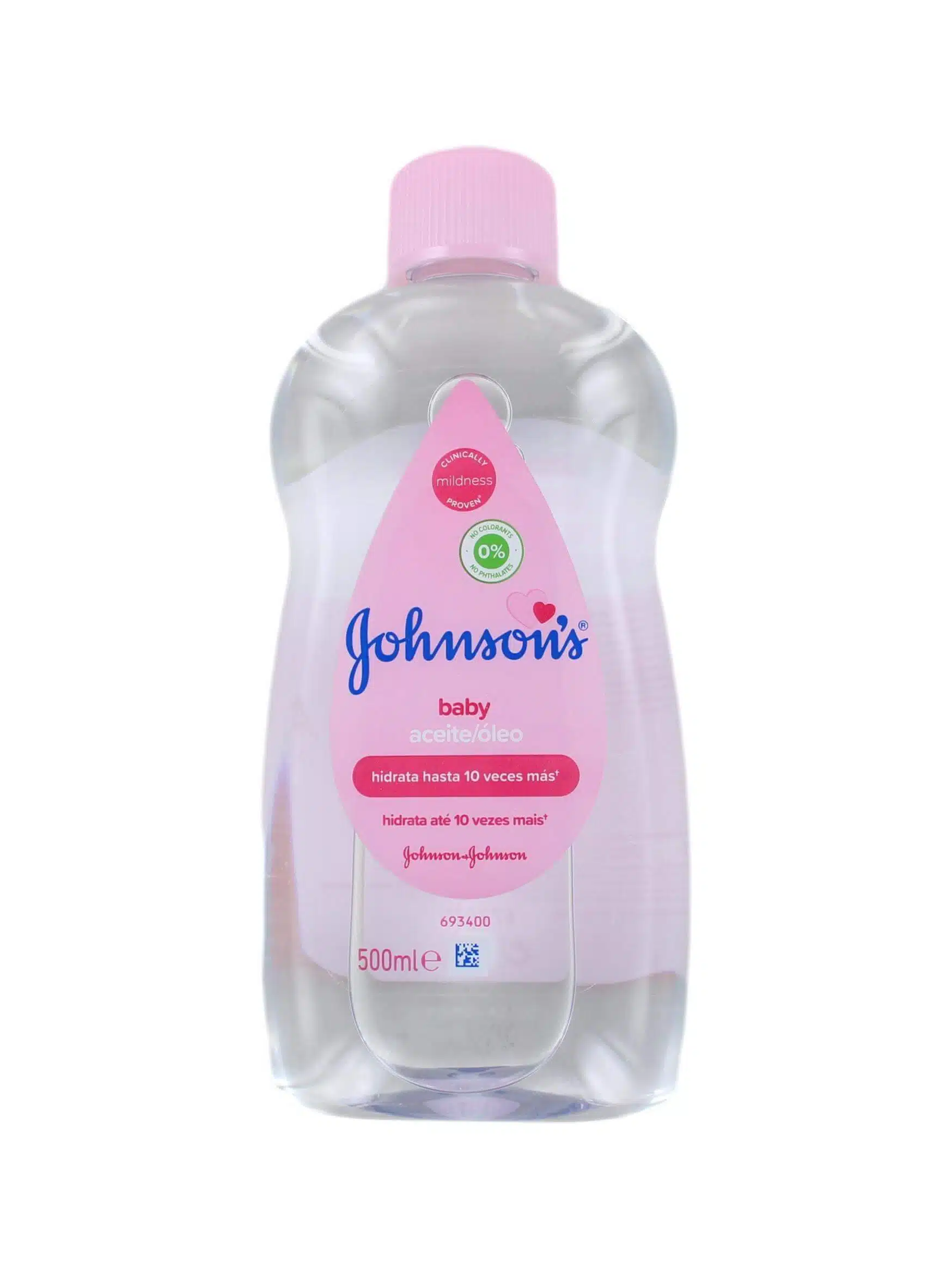 Johnson's Baby Olie Roze, 500 ml