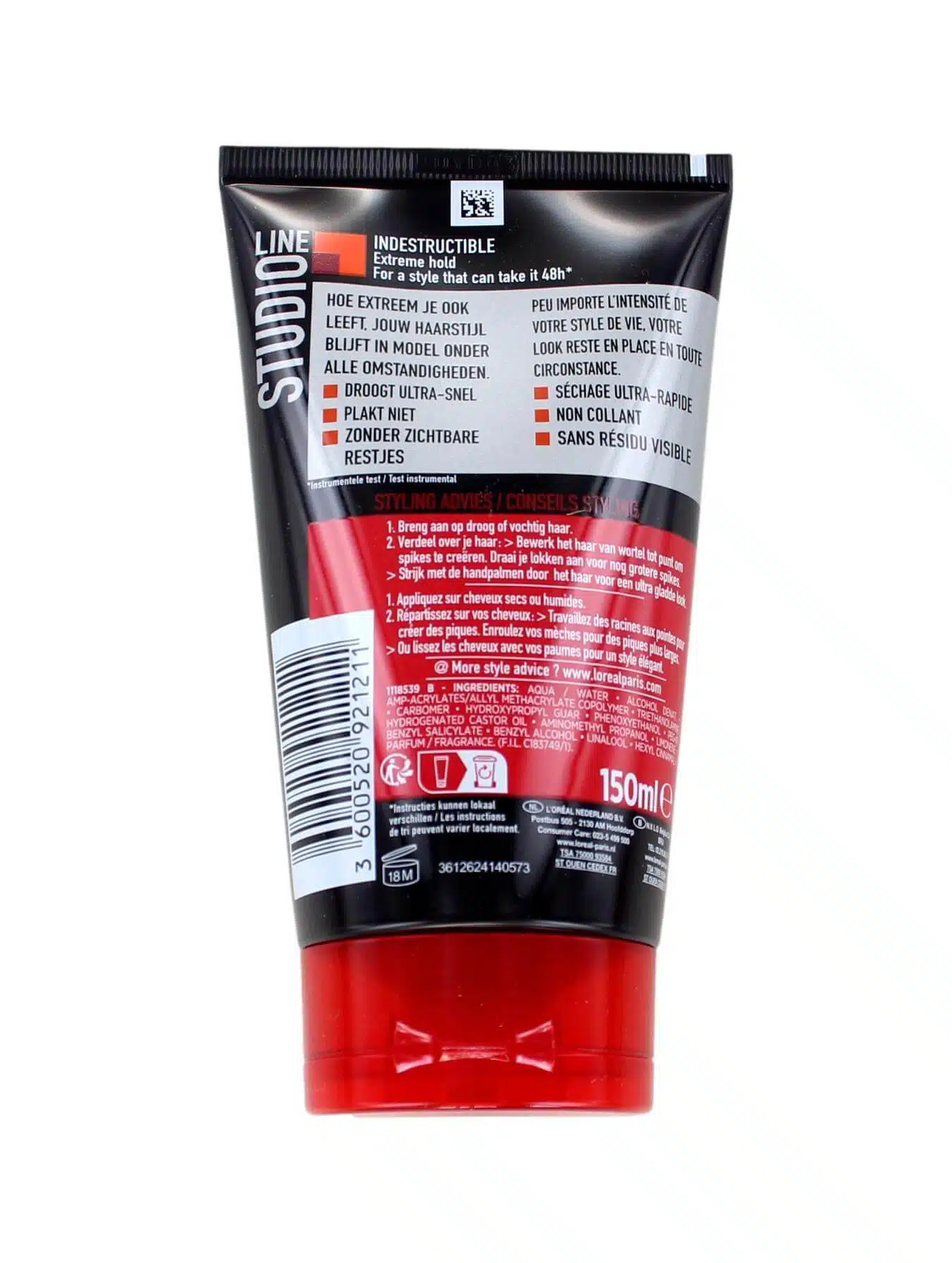 L'Oreal Studio Line Indestructible Extreme Gel nr 9, 150 ml