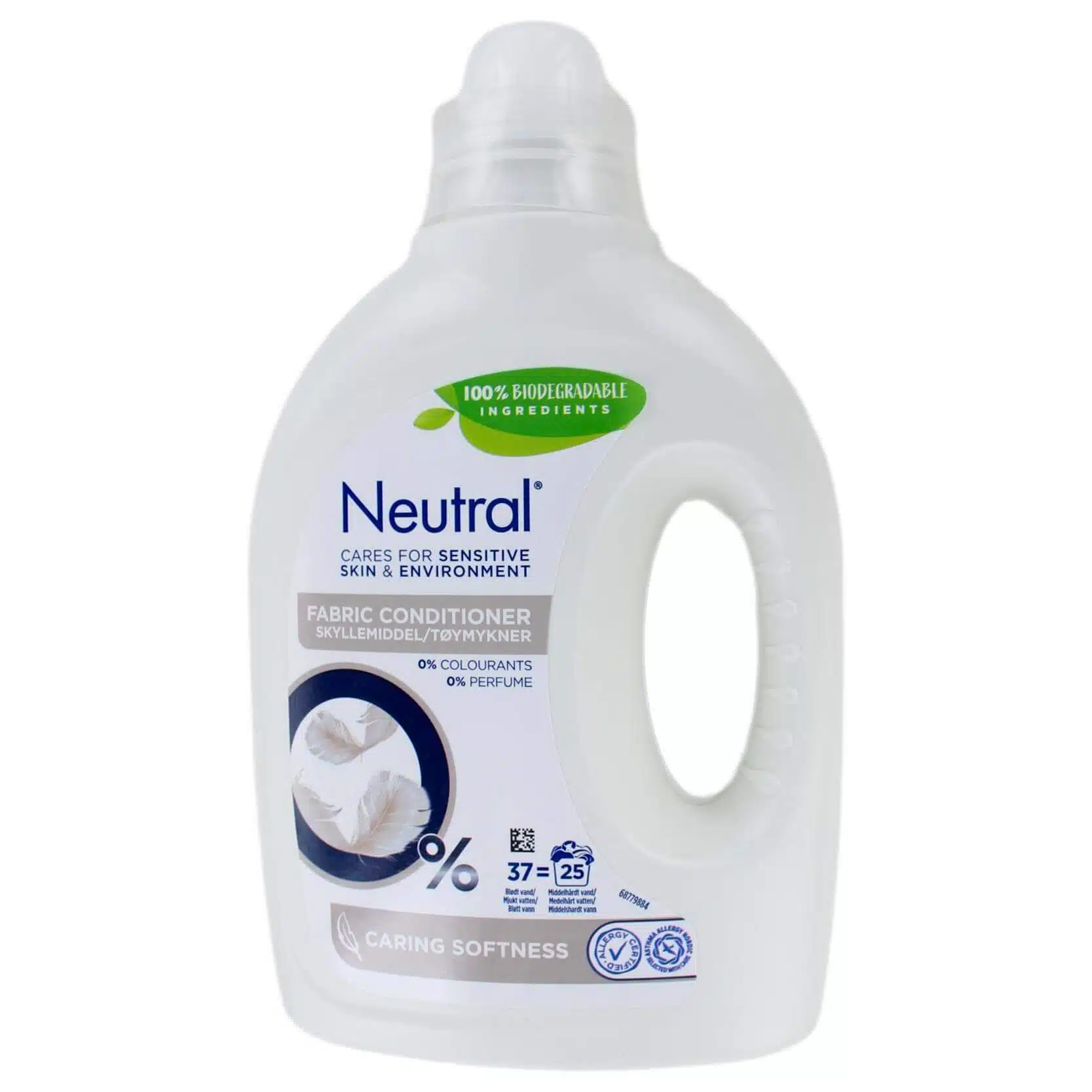Neutral Wasverzachter Sensitive Skin 37 Wasbeurten, 750 ml