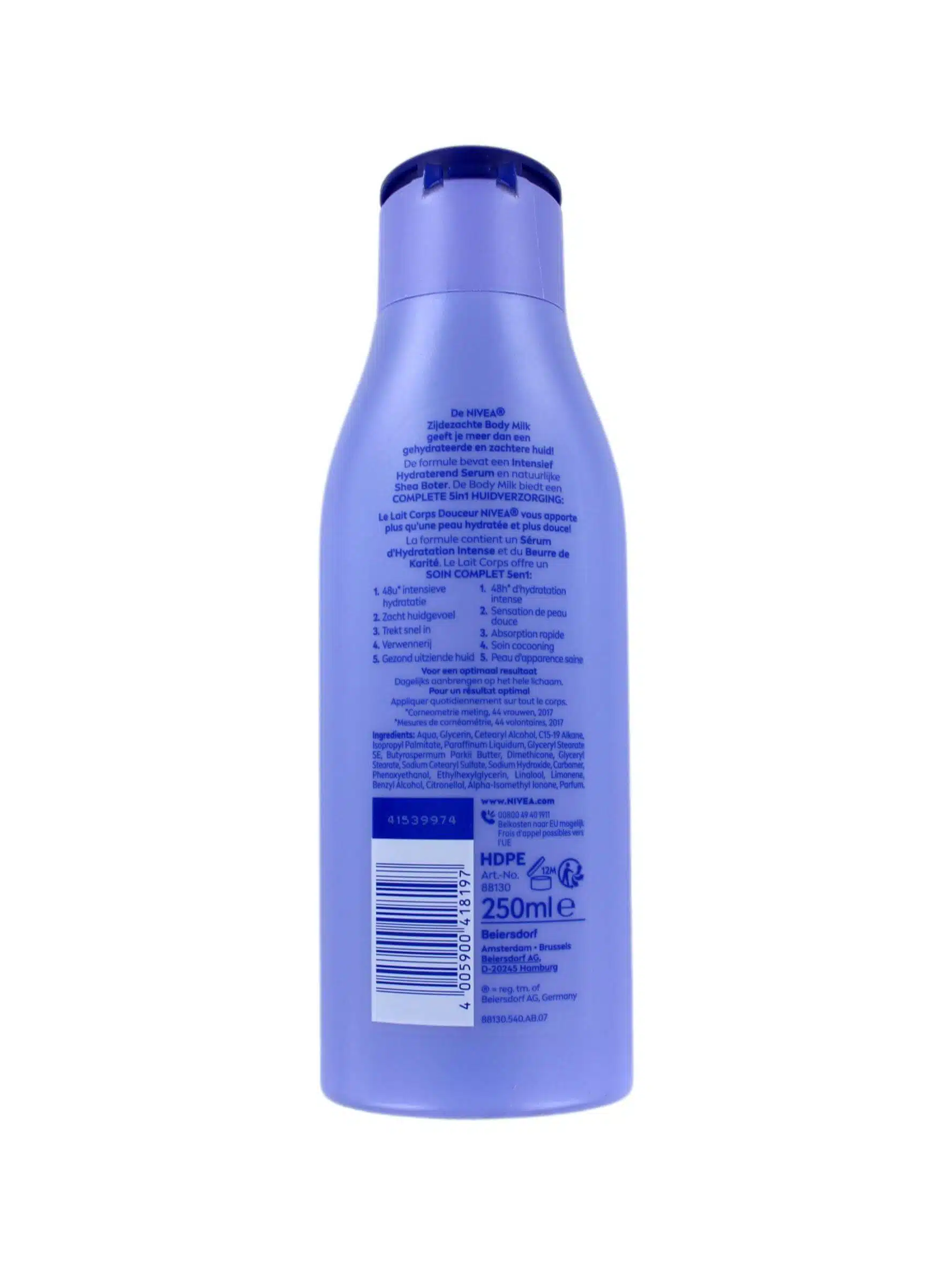 Nivea Bodymilk Zijdezacht, 250 ml