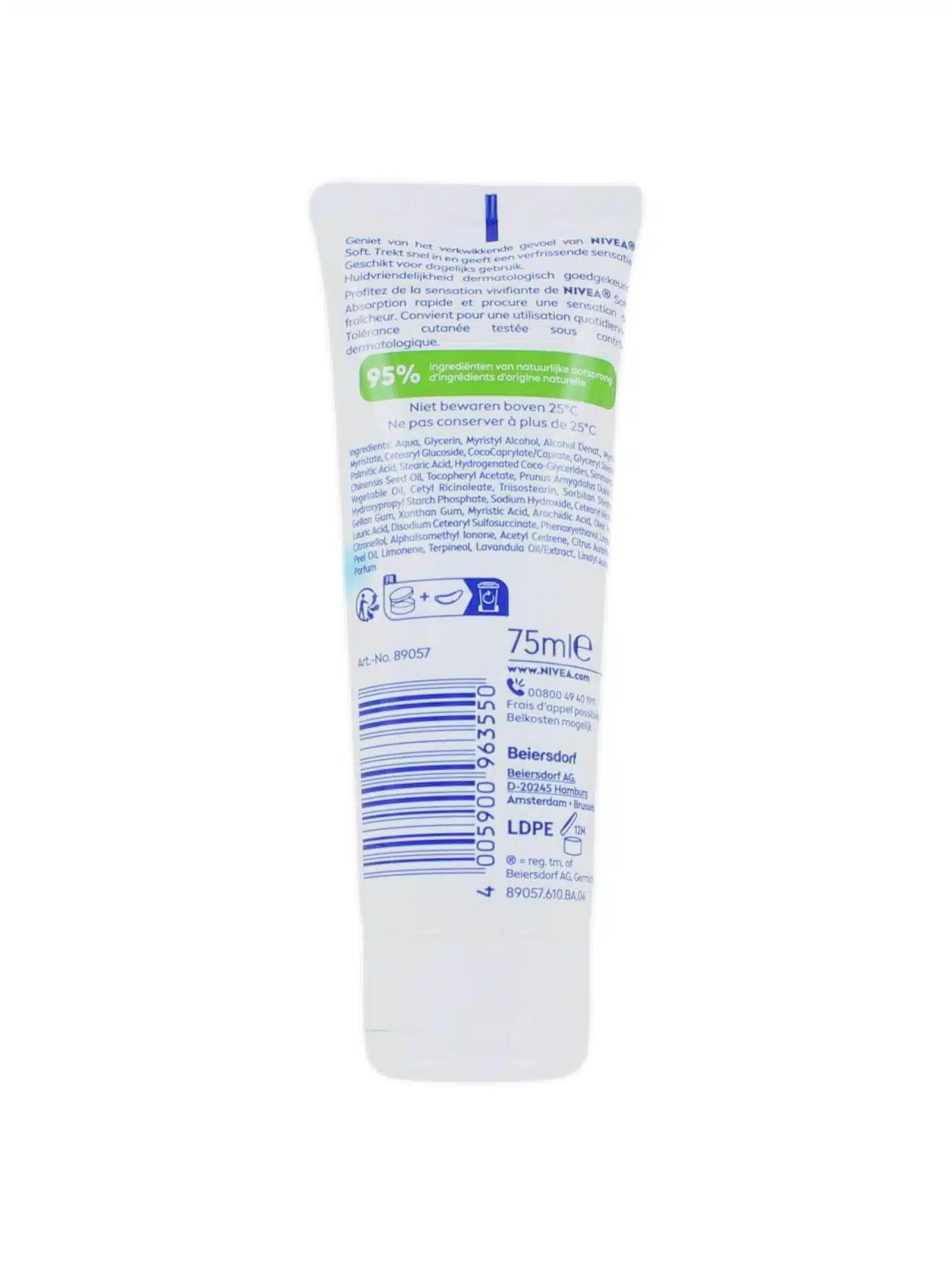 Nivea Creme Soft, 75 ml
