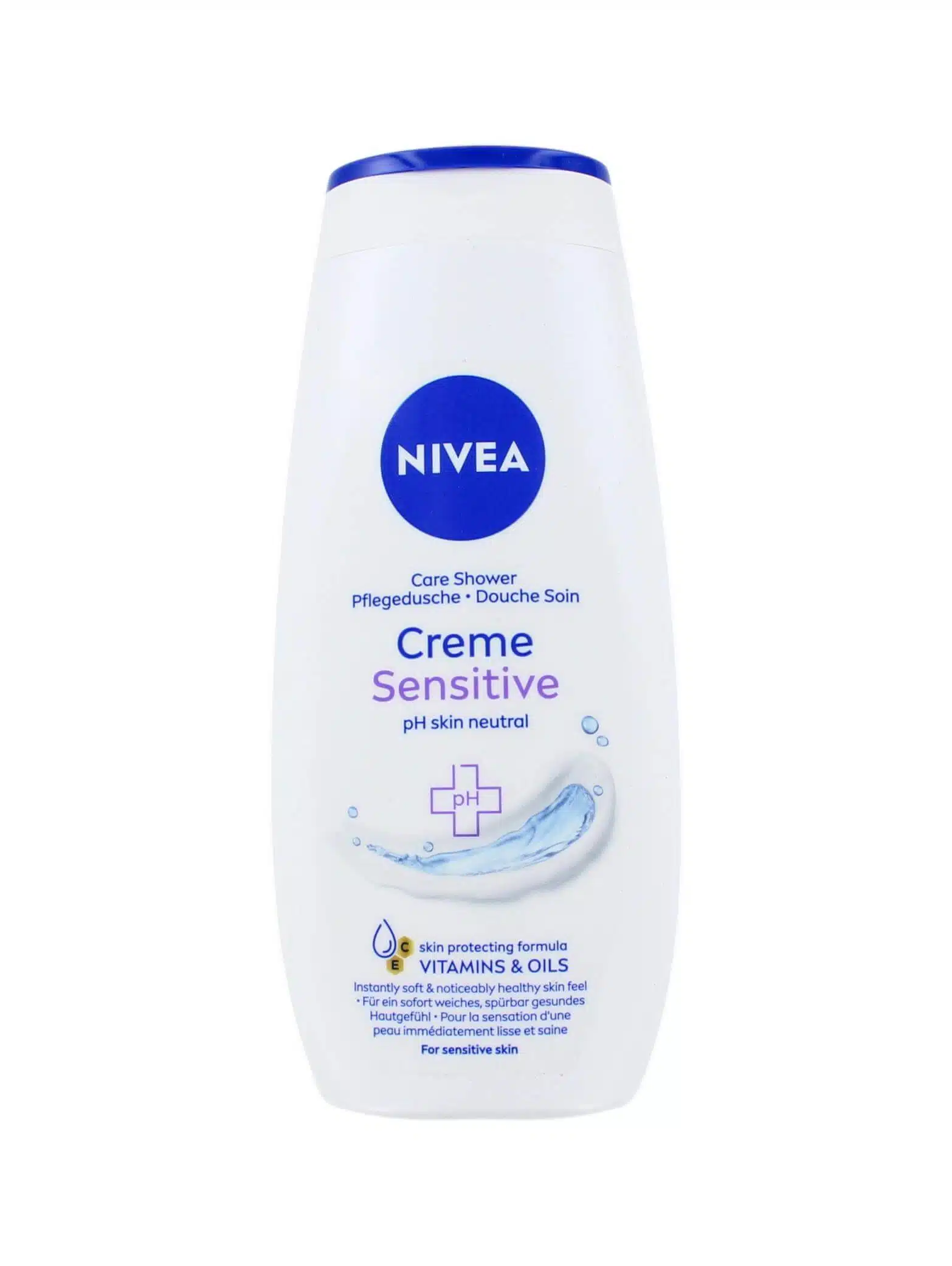 Nivea Douchegel Creme Sensitive, 250 ml