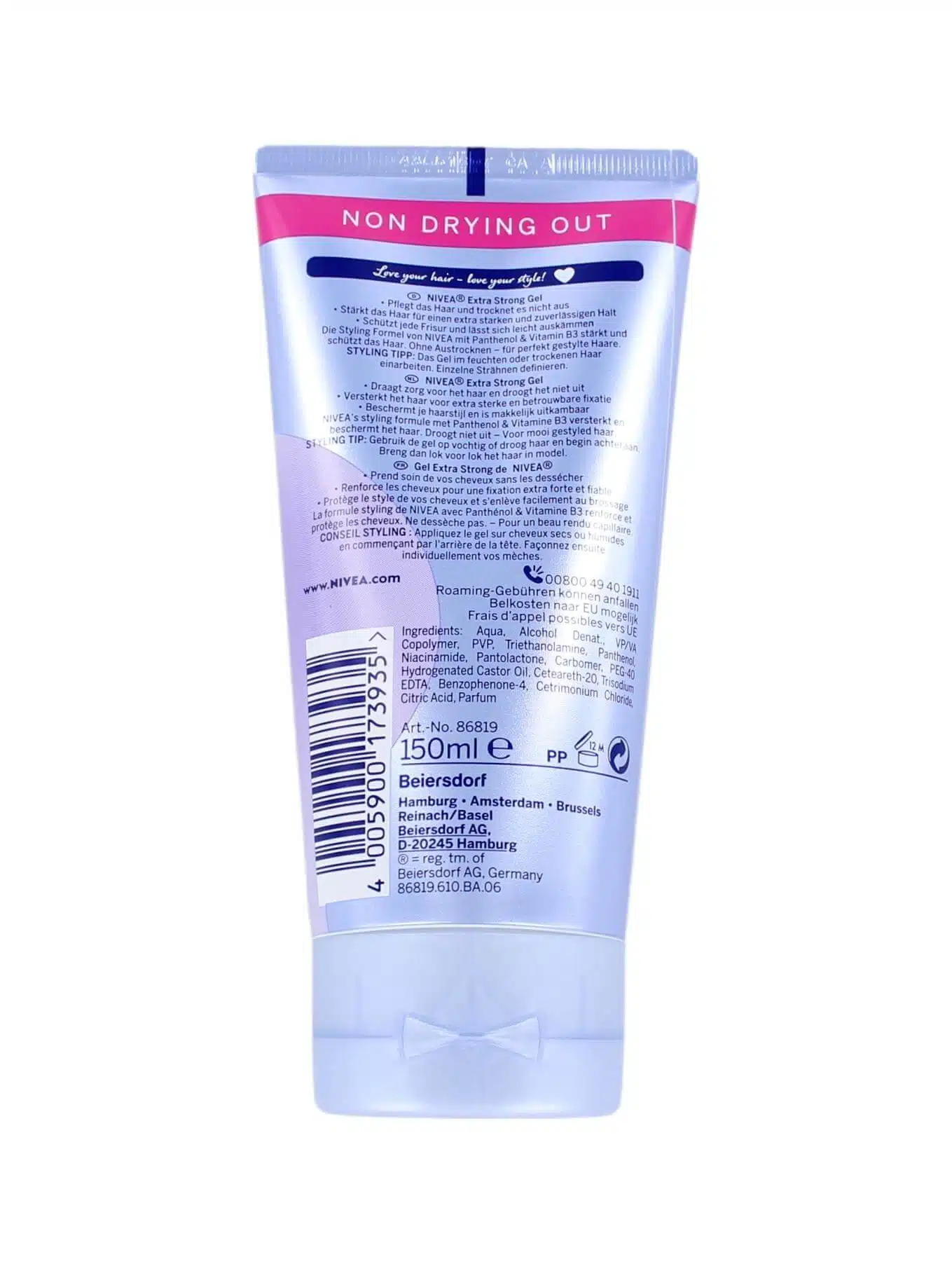 Nivea Haargel Extra Strong Nr 4, 150 ml