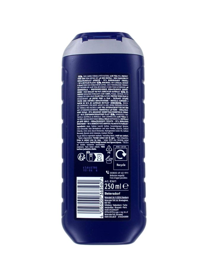 Nivea Men Douchegel Protect & Care, 250 ml