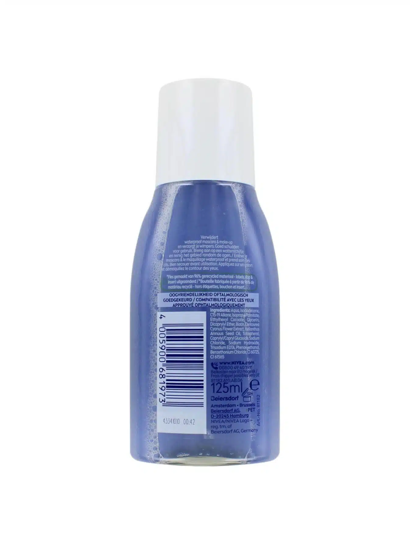 Nivea Oogmake-Up Remover Double Effect, 125 ml