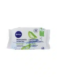 Nivea Reinigingsdoekjes Bio Aloe Vera, 25 Stuks