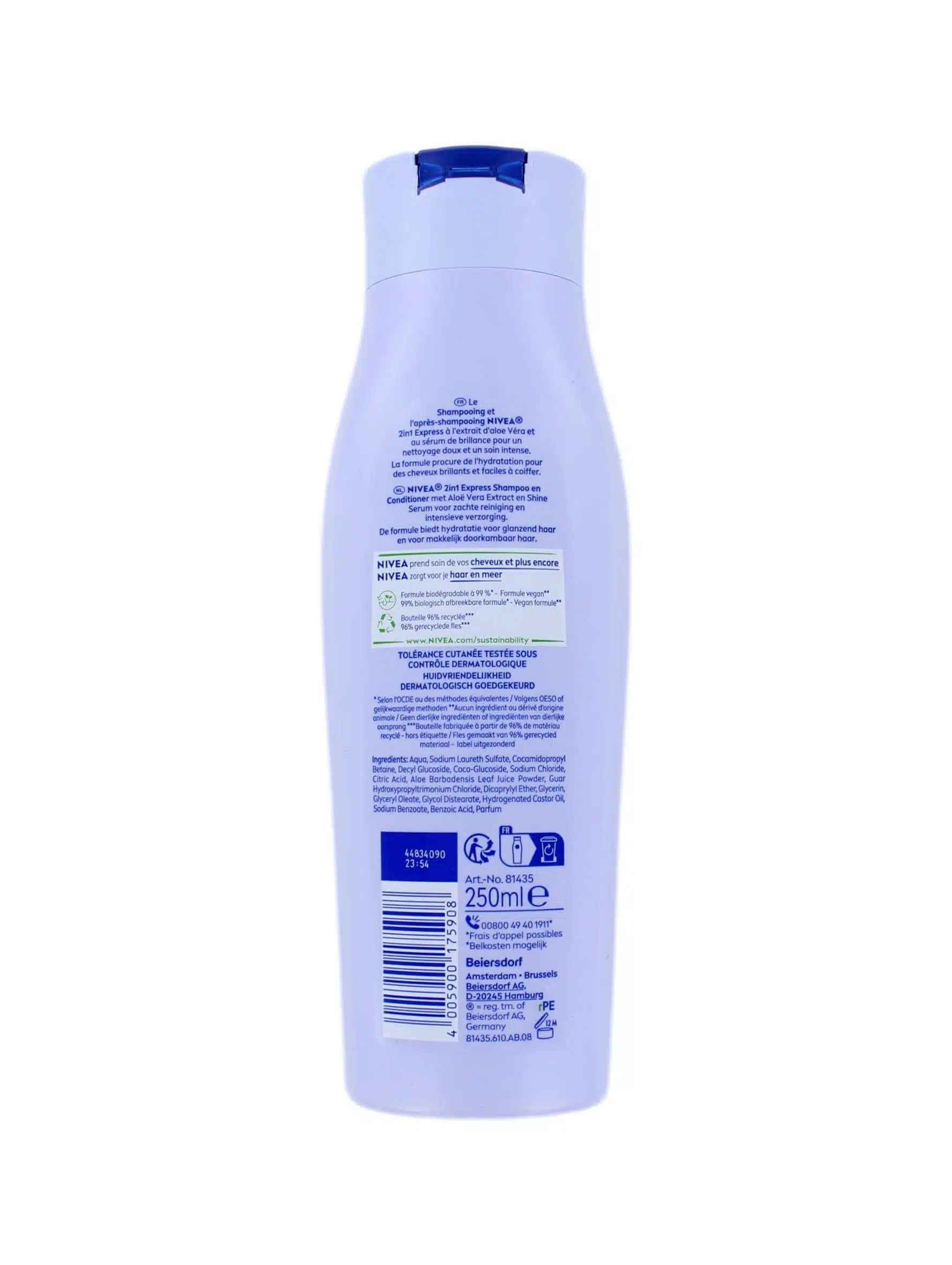 Nivea Shampoo 2in1 Express, 250 ml