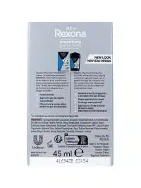 Rexona Men Deodorant Maximum Protection Clean Scent, 45 ml