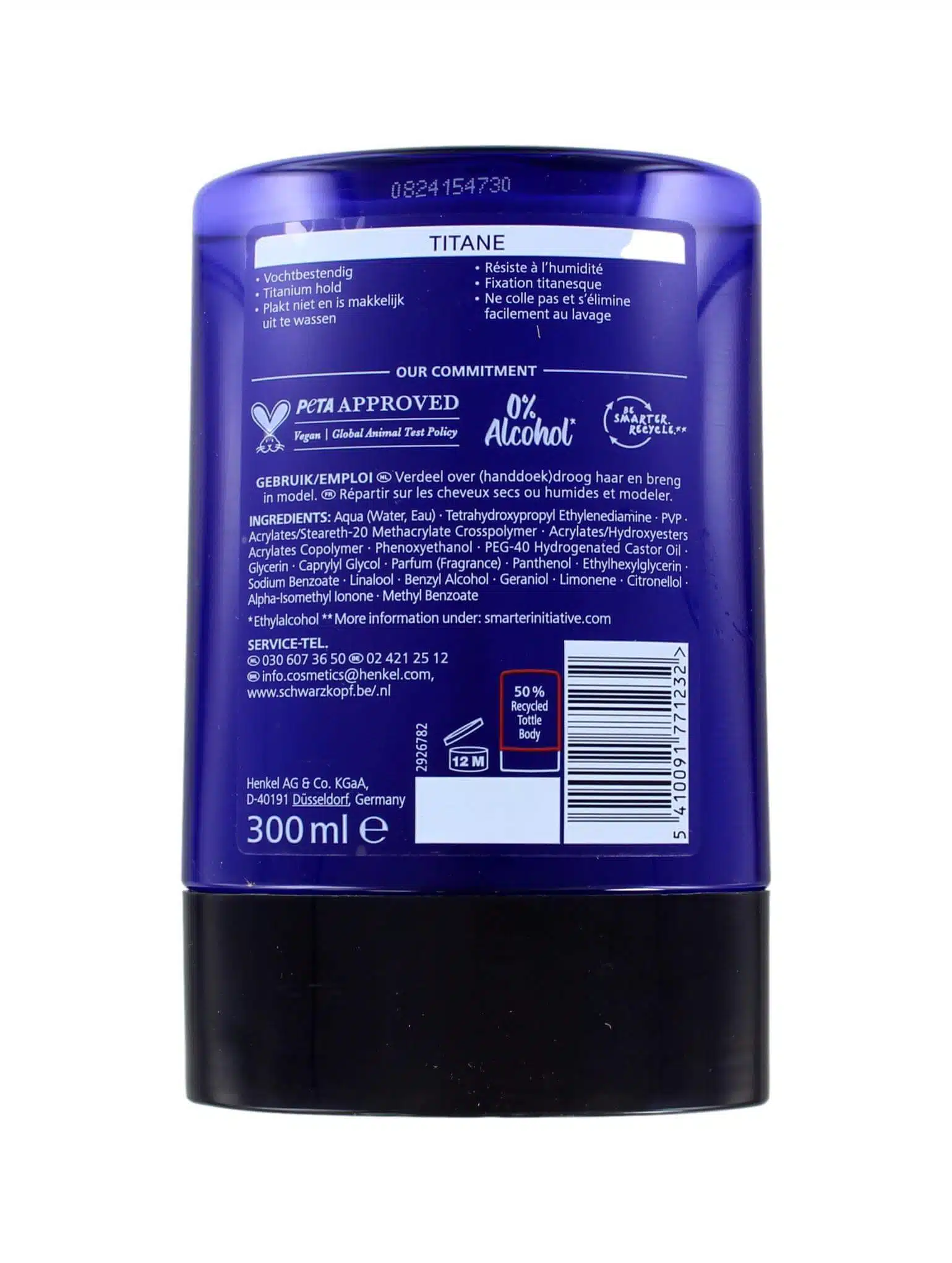 Taft Haargel Titane, 300 ml