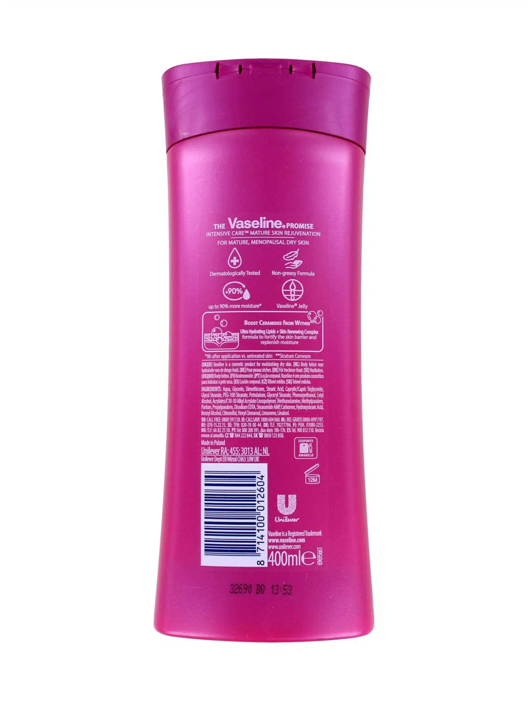 Vaseline Bodylotion Intensive Care Mature Skin, 400 ml