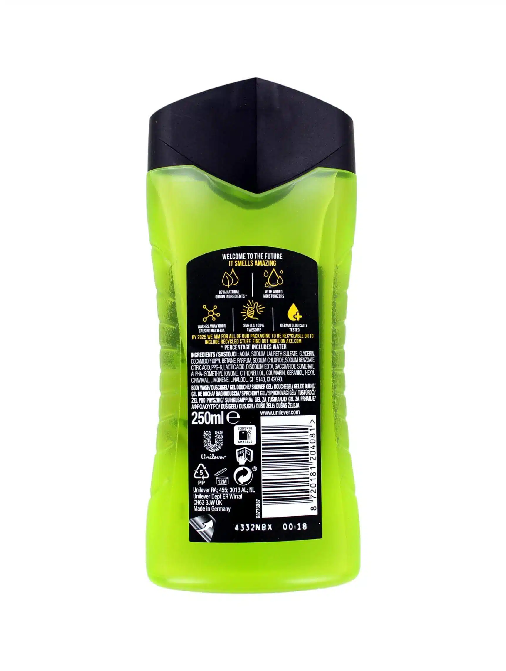 Axe Douchegel Epic Fresh 3-in-1, 250 ml