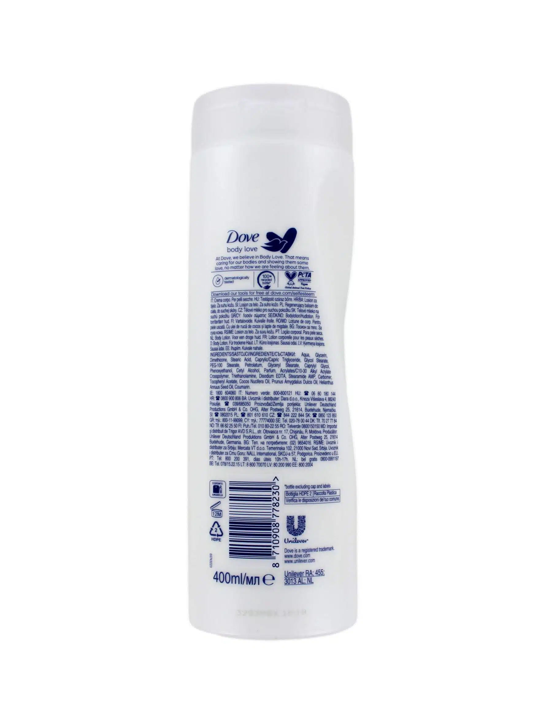 Dove Bodylotion Restoring Care, 400 ml