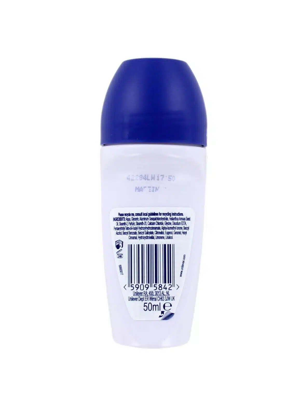 Dove Deodorant Roller Original 72h, 50 ml