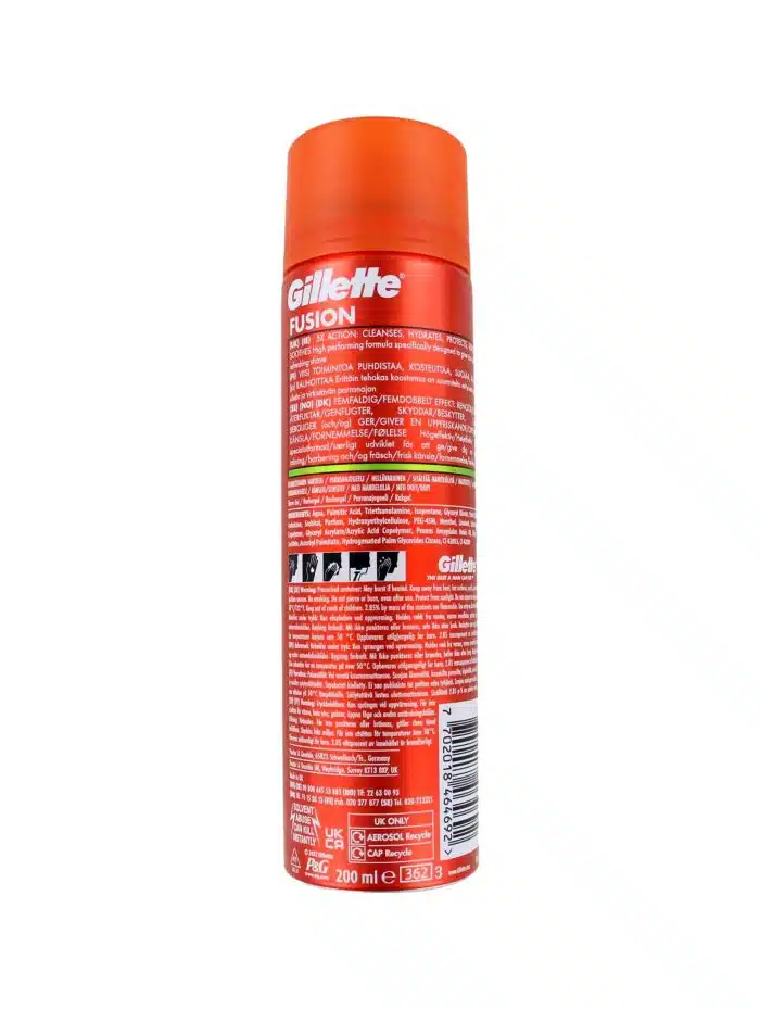 Gillette Scheergel Fusion5 Ultra Sensitive, 200 ml