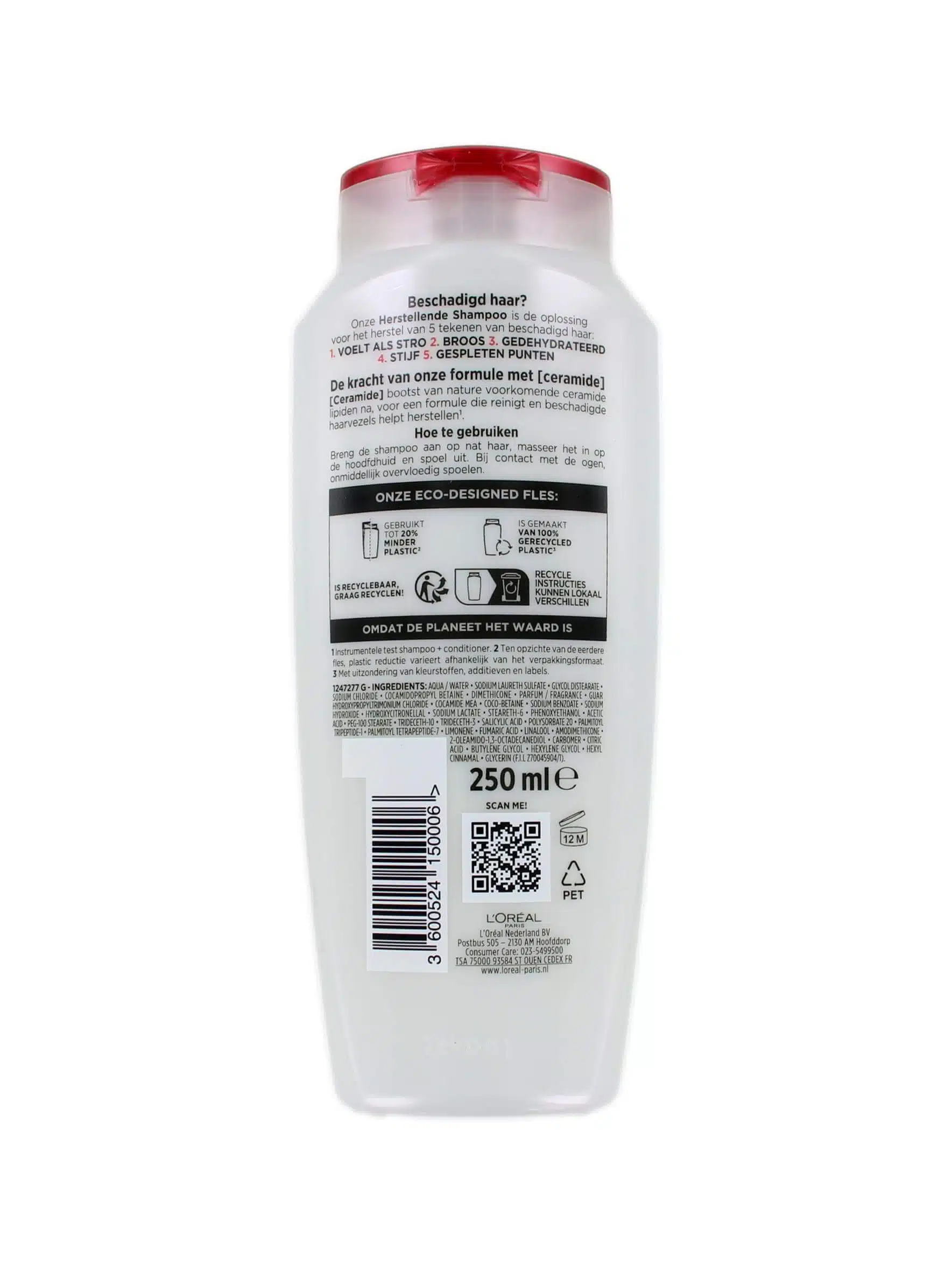 L'Oreal Elvive Shampoo Total Repair, 250 ml