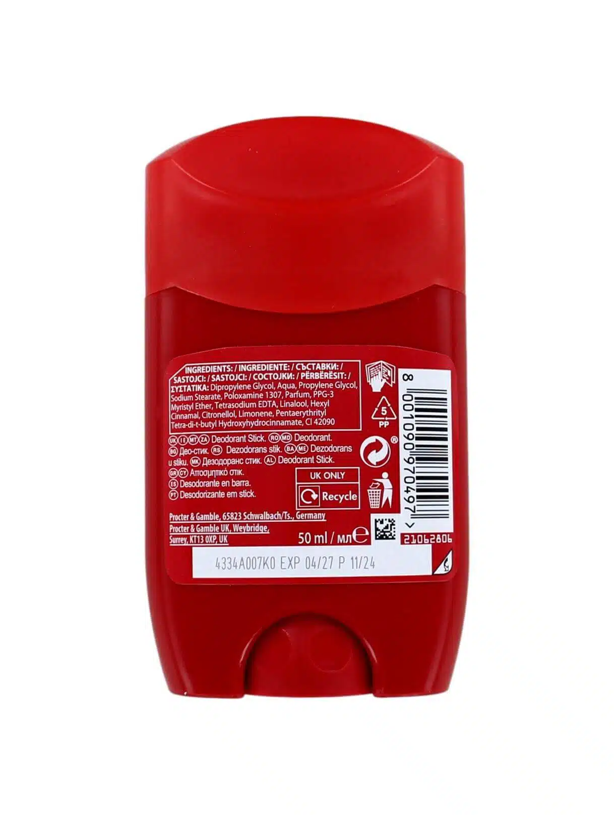 Old Spice Deodorant Stick Captain, 50 ml