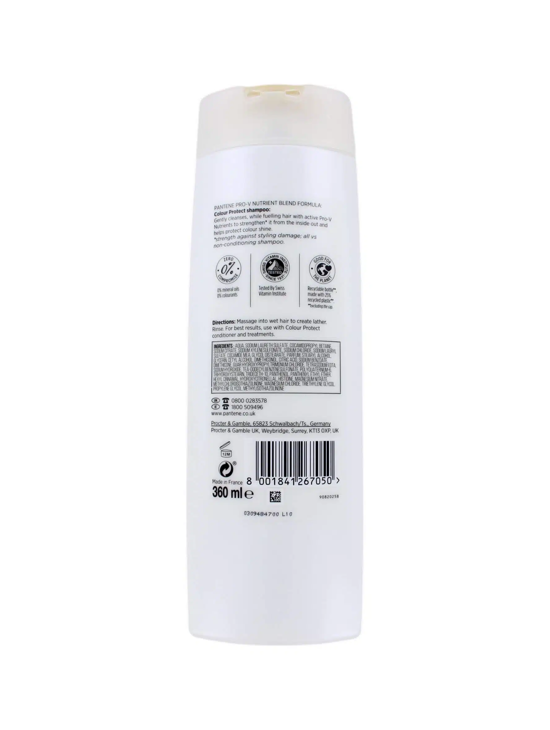 Pantene Pro-V Shampoo Color Protect, 360 ml