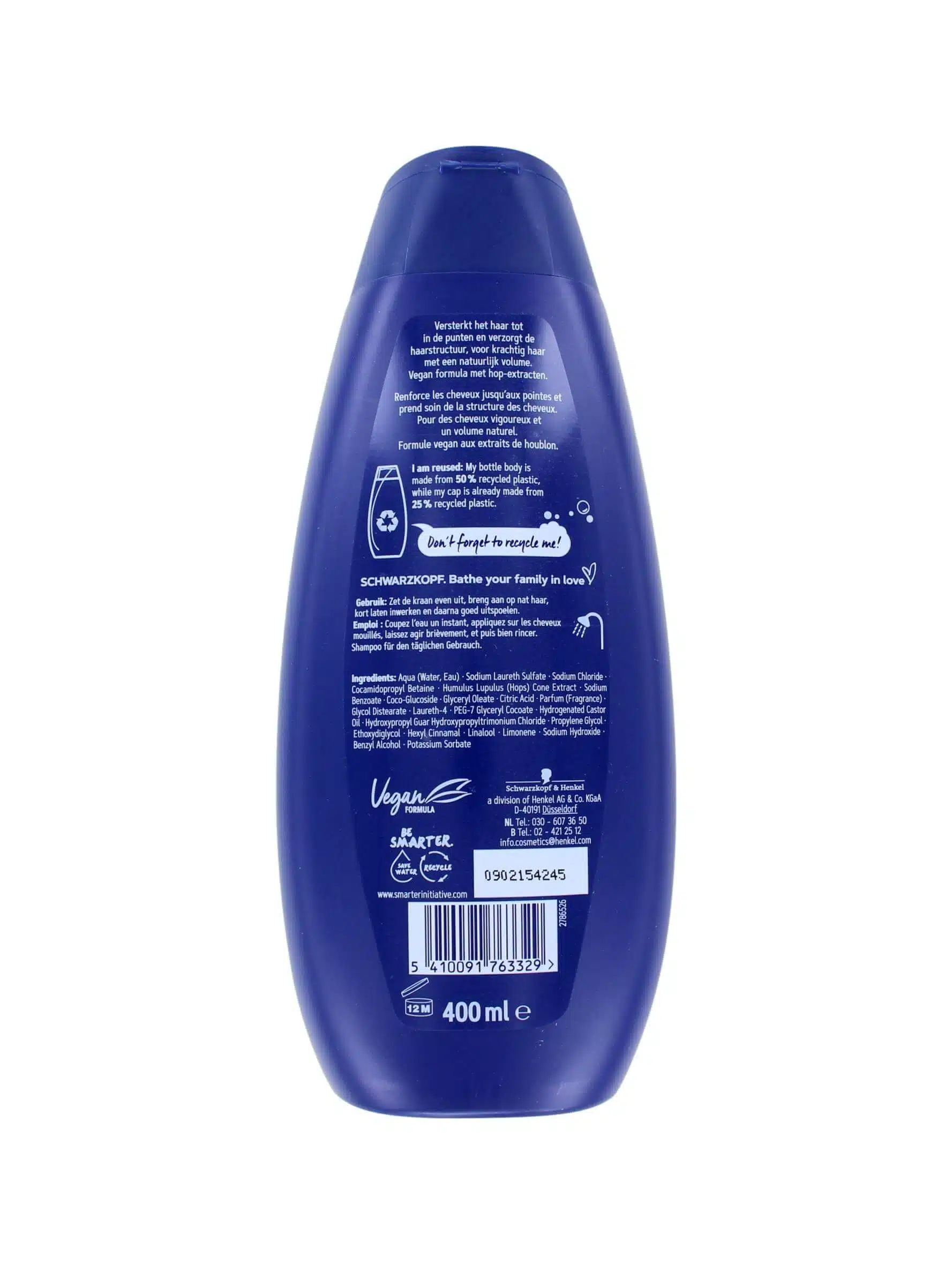 Schwarzkopf Shampoo For Men, 400 ml