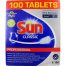 Sun Vaatwastabletten Classic Professional, 100 Stuks