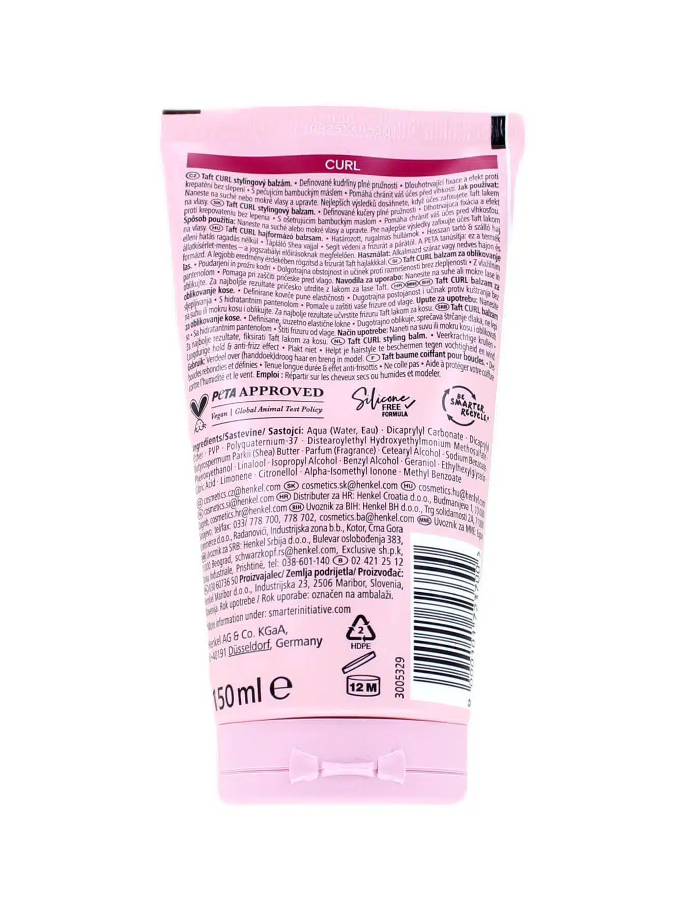 Taft Styling Balm Curl, 150 ml