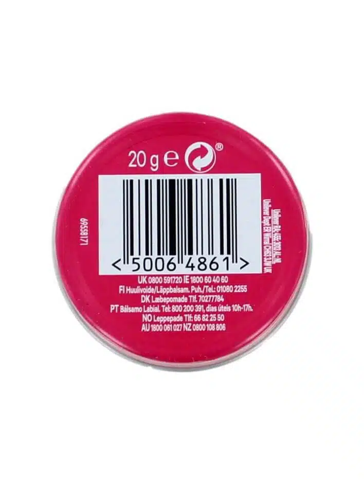 Vaseline Lip Therapy Rosy Lips, 20 Gram