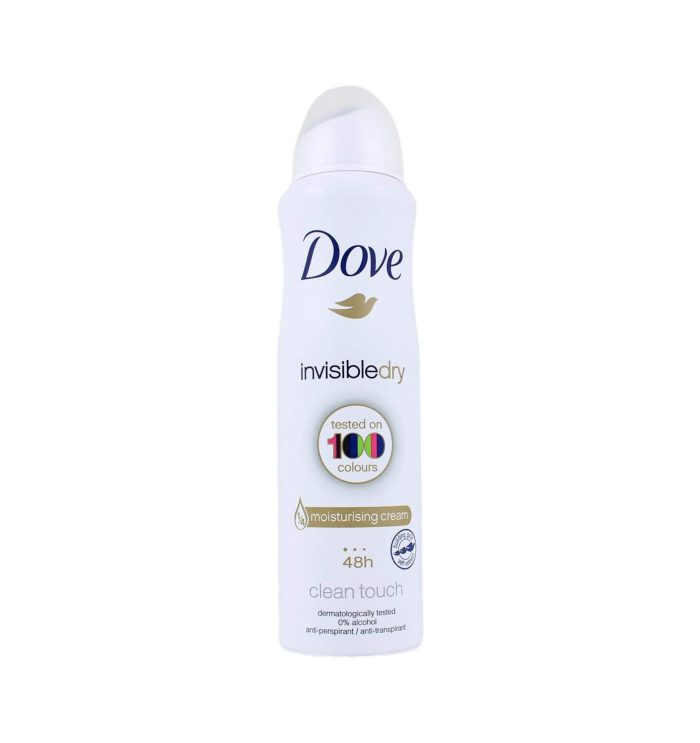 Dove Deodorant Spray Invisible Dry, 150 ml